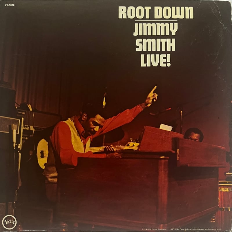洋楽 JIMMY SMITH LIVE ! ROOT DOWN Root Down (album) - Wikipedia