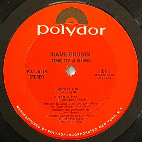 Dave Grusin - One Of A Kind