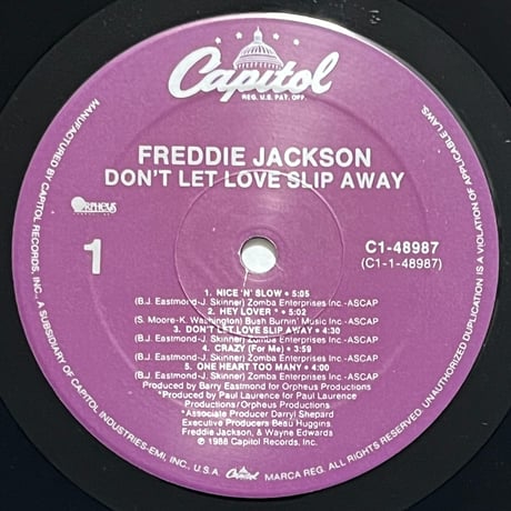 Freddie Jackson - Don't Let Love Slip Away