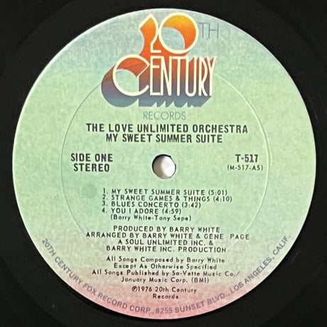 Love Unlimited Orchestra - My Sweet Summer Suite