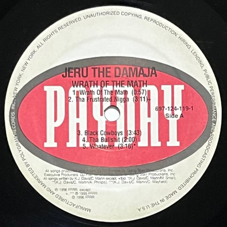 Jeru The Damaja – Wrath Of The Math