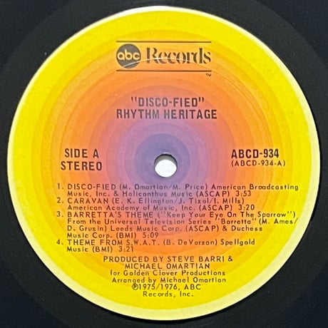 Rhythm Heritage - Disco-Fied