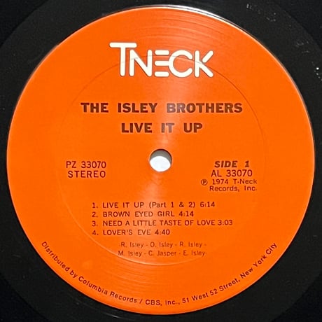 The Isley Brothers - Live It Up