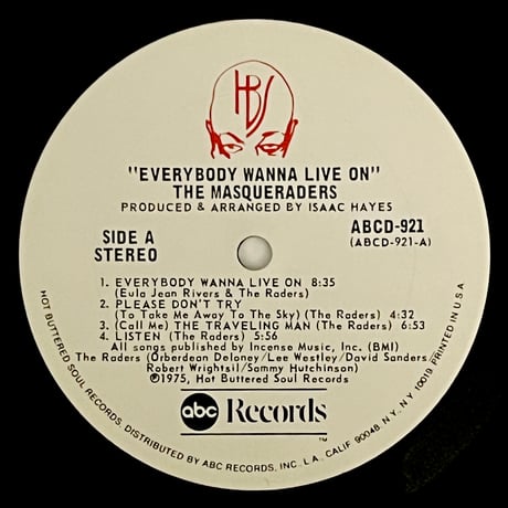 The Masqueraders - Everybody Wanna Live On