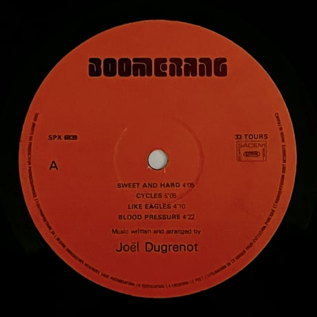 Joel Dugrenot - Boomerang