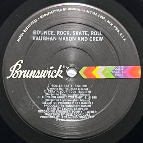 Vaughan Mason And Crew - Bounce, Rock, Skate, Roll