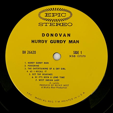 Donovan - The Hurdy Gurdy Man