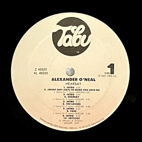 Alexander O’Neal - Hearsay