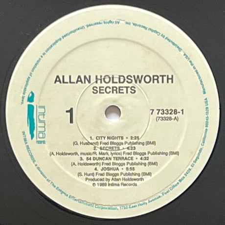 Allan Holdsworth - Secrets