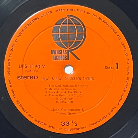 Jake Concepcion & His Orchestra - Beat & Beat On Screen Themes