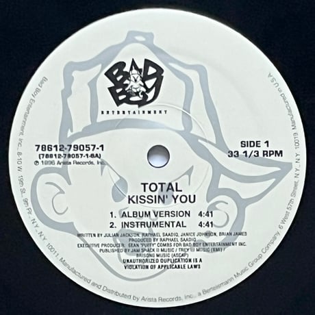 Total - Kissin' You / Tell Me