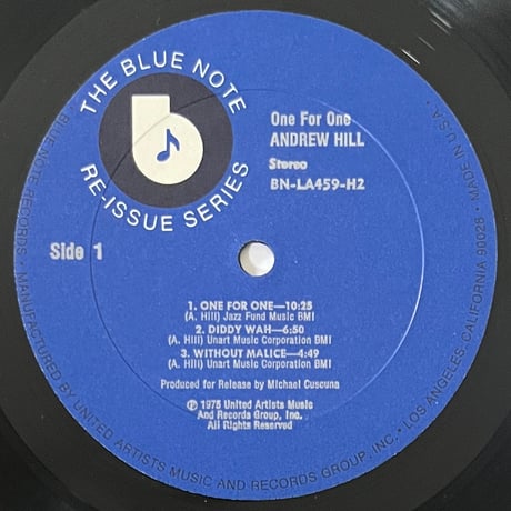 Andrew Hill - One For One