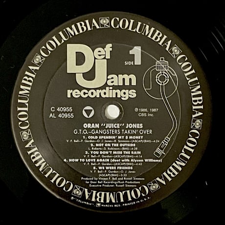 Oran ‘Juice’ Jones - G.T.O Gangsters Takin’ Over