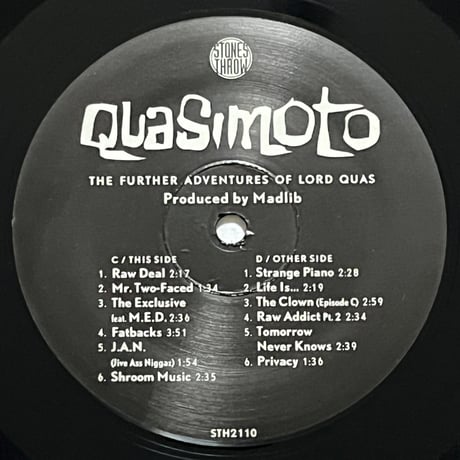 Quasimoto - The Further Adventures Of Lord Quas