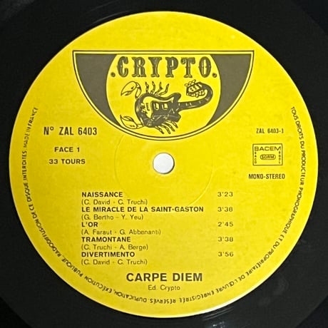 Carpe Diem - Cueille Le Jour