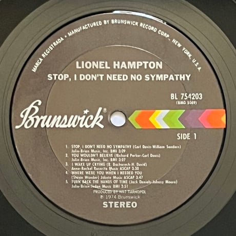 Lionel Hampton - Stop! Don’t Need No Sympathy!