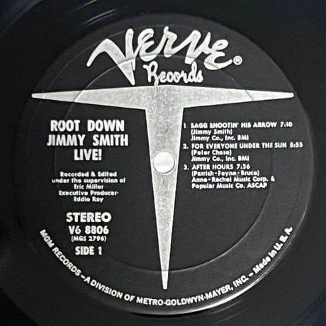 Jimmy Smith - Root Down, Jimmy Smith Live!