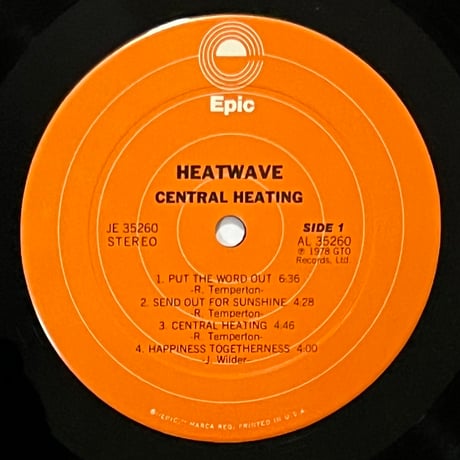 Heatwave - Central Heating
