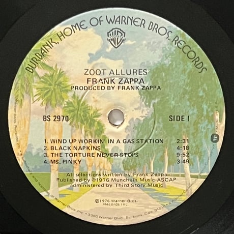 Zappa - Zoot Allures