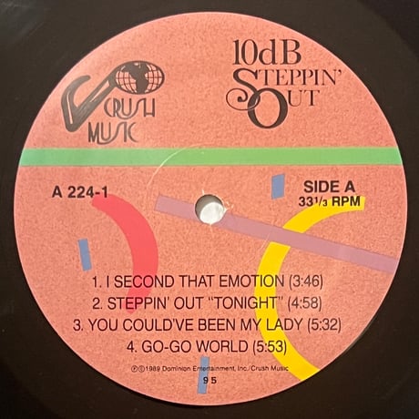 10dB - Steppin’ Out