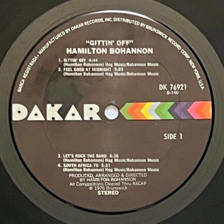 Bohannon - Gittin’ Off