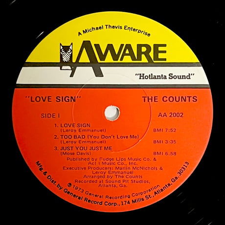 The Counts - Love Sign