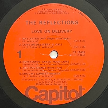 The Reflections - Love On Delivery