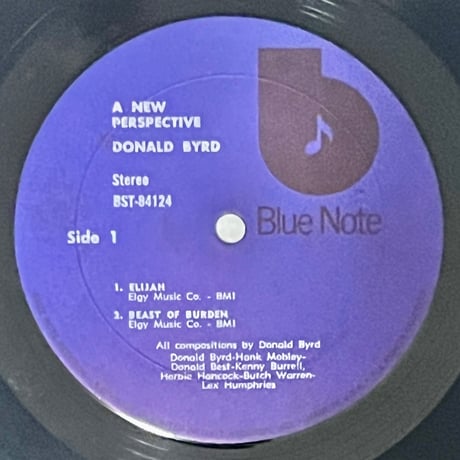 Donald Byrd - A New Perspective
