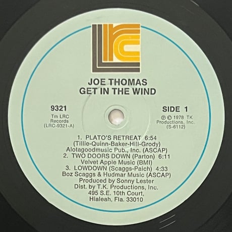 Joe Thomas - Get In The Wind