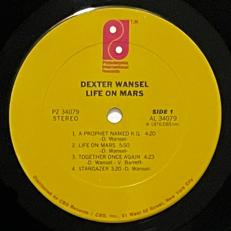 Dexter Wansel - Life On Mars