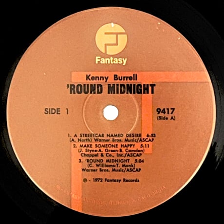 Kenny Burrell - Round Midnight