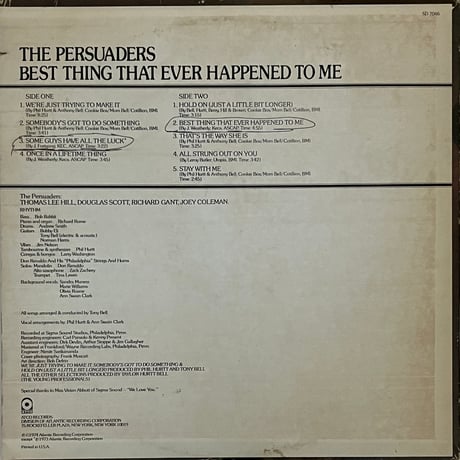 The Persuaders - Best Thing That Ever Happened To Me