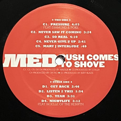 MED - Push Comes To Shove