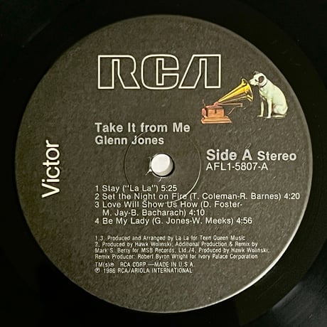 Glenn Jones - Take It From Me