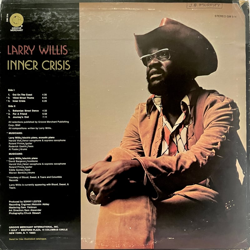 Larry Willis - Inner Crisis | Fruit Roll Records