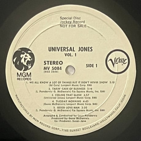 Universal Jones  - Vol.1