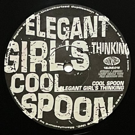 COOL SPOON - ELEGANT GIRL'S THINKING