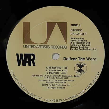 War - Deliver The Word