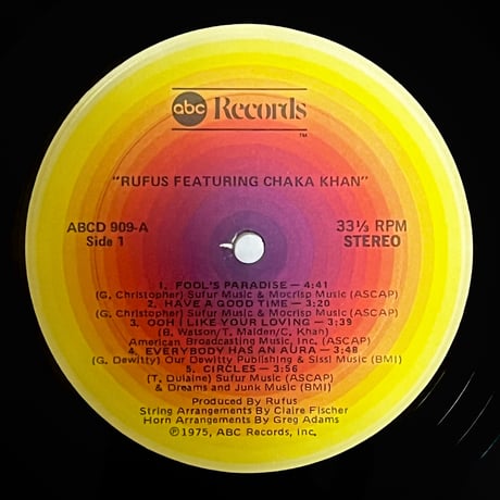 Rufus Featuring Chaka Khan - Rufus Featuring Chaka Khan