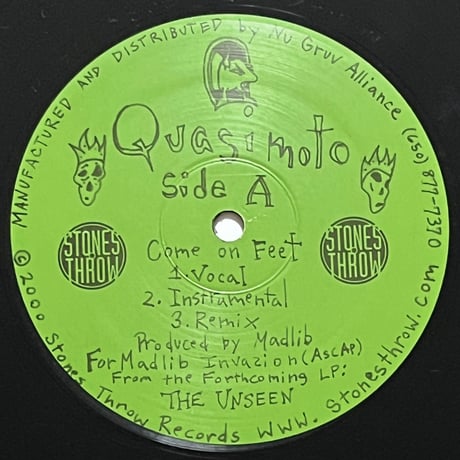Quasimoto - Come On Feet