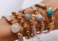 Gemstone bracelet