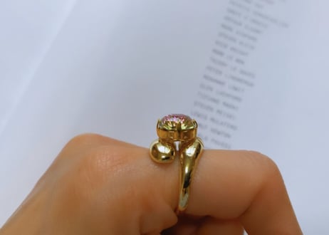 colorful bijou ring 9号