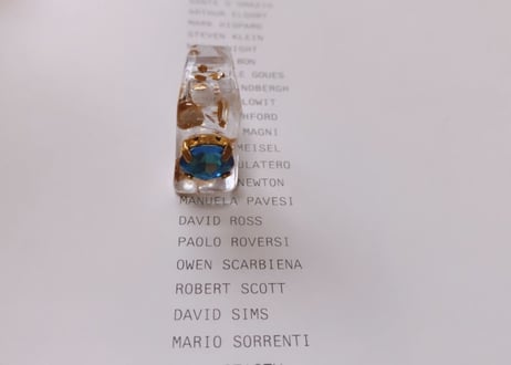 milky spark ring 13号  Blue