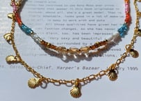 shell charm necklace