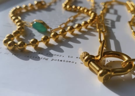 key Lock necklace M size