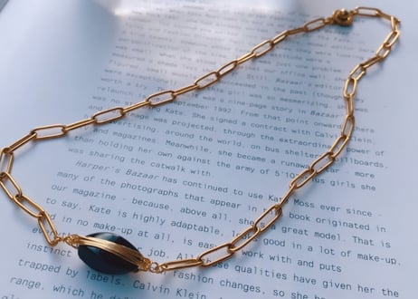 onyx  necklace