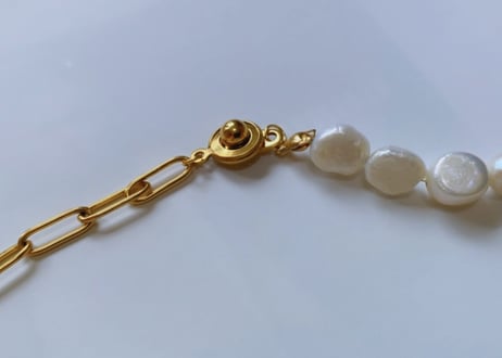 Pearl chainネックレス