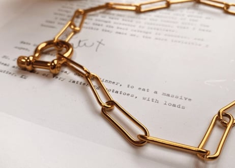key Lock necklace M size