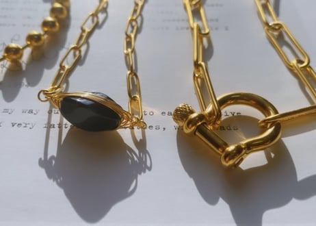 key Lock necklace M size