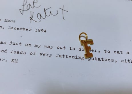alphabet charm parts